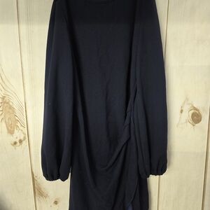 Elegant Black Midi Dress